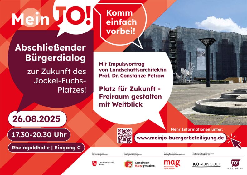 Zukunft Jockel-Fuchs-Platz - umfassende Bürgerbeteiligung