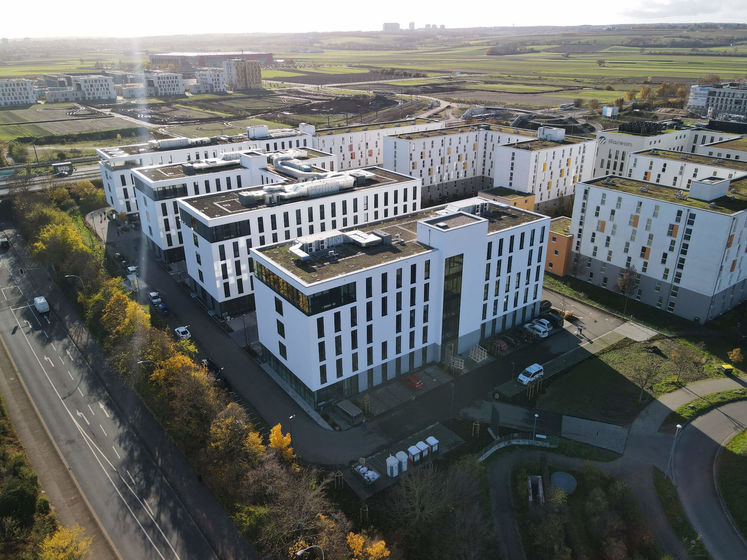 Neues Gebäude für Gesundheitsamt im Innovationspark Kisselberg