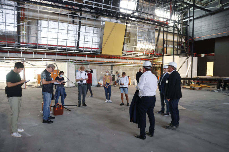 Fertigstellung der Rheingoldhalle bis Ende des Jahres