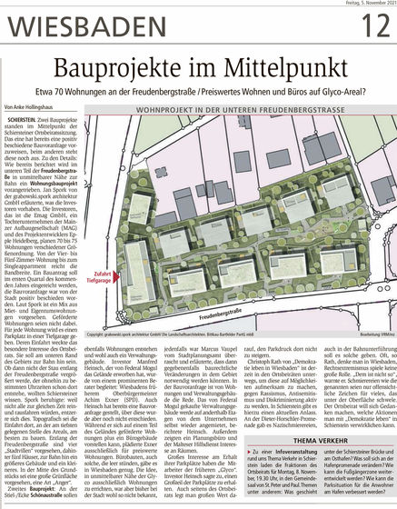 Bauprojekte im Mittelpunkt